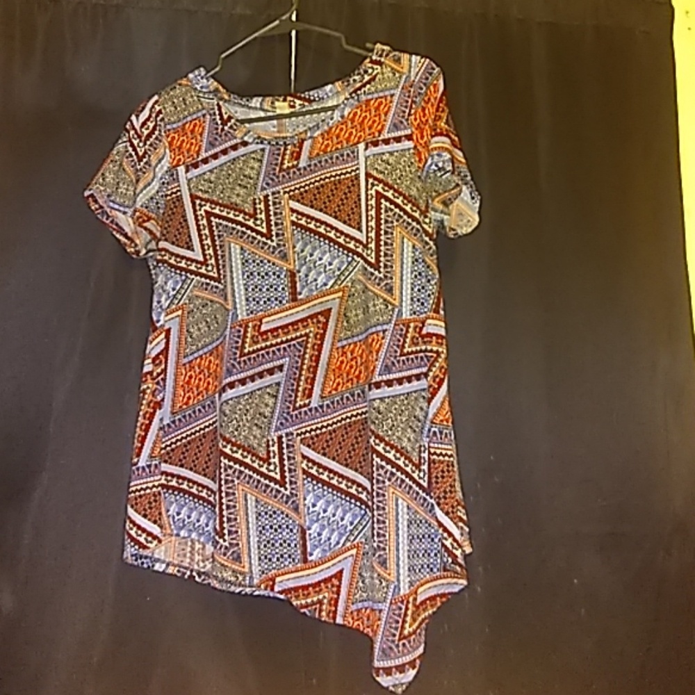 multi-color shirt